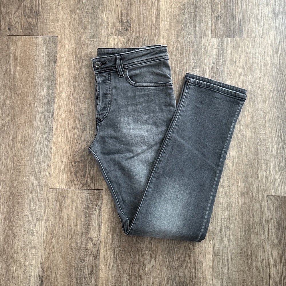 Diesel Men's Slim Straight Grey Jeans